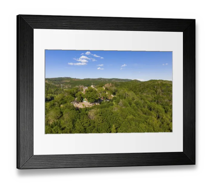 Framed Print : Neustadt Harz Castle Hohnstein Harz Castle