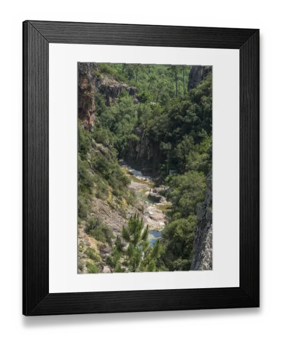 Framed Print : River, Rioufreid, Gorges de Pennafort