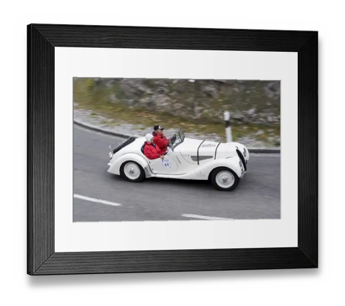 Framed Print : BMW 328 Roadster, built 1939