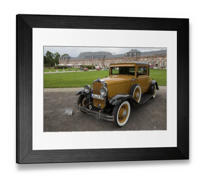 Framed Print : Buick USA 1931, Vintage Car Gala in Schwetzingen