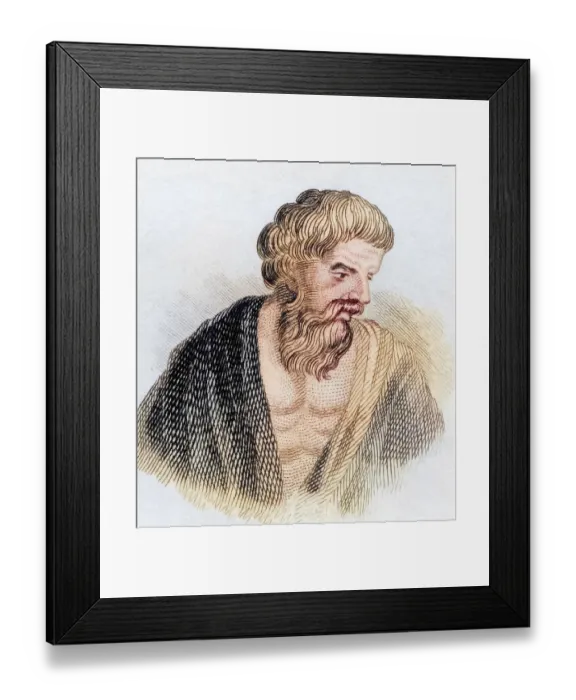 Framed Print : Aristomacho, a Greek painter or sculptor of unknown date