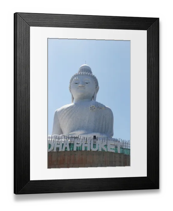Framed Print : GroBer Buddha, Phuket, Thailand Gro?er Buddha Framed Print : GroBer Buddha, Phuket, Thailand Gro?er Buddha