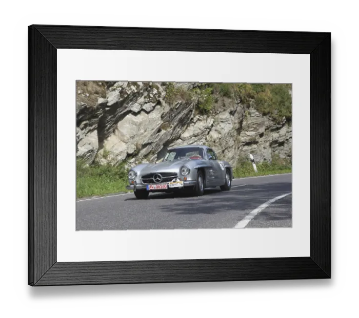 Framed Print : Vintage car rally ADAC Mittelrhein-Classic 2010