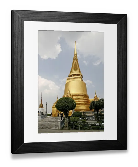 Framed Print : Phra Siratana Chedi, Grand Palace Framed Print : Phra Siratana Chedi, Grand Palace