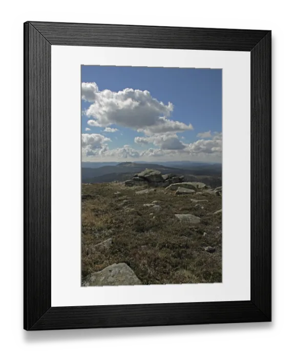 Framed Print : On the summit of the Brocken in the Harz Mountains Framed Print : On the summit of the Brocken in the Harz Mountains