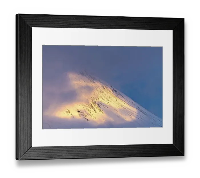 Framed Print : Evening atmosphere in the Acre Massif