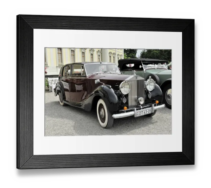 Framed Print : Rolls-Royce Silver Wraith Mulliner Framed Print : Rolls-Royce Silver Wraith Mulliner