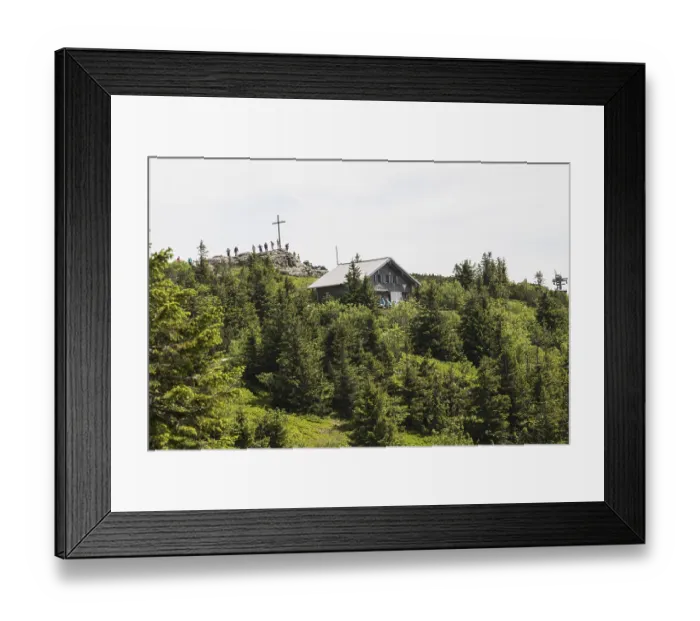Framed Print : On the summit of the GroBer Arber On the summit of the Groer Arber Framed Print : On the summit of the GroBer Arber On the summit of the Groer Arber