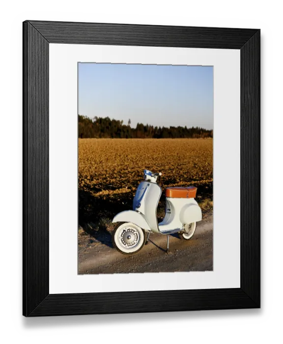 Framed Print : Vespa V 50, N, R, L, Spezial, Speciale Framed Print : Vespa V 50, N, R, L, Spezial, Speciale