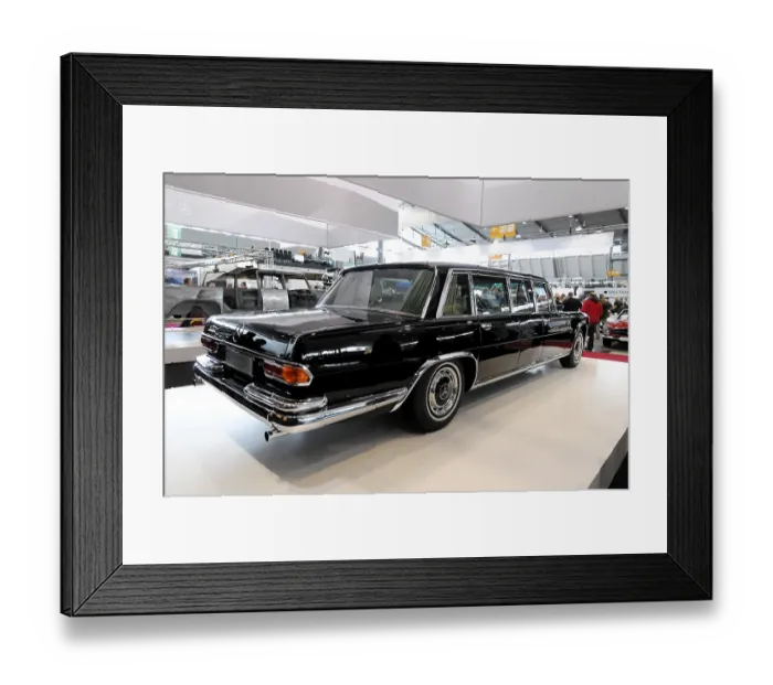 Framed Print : Mercedes-Benz 600 Pullman, Retro Classics 2010
