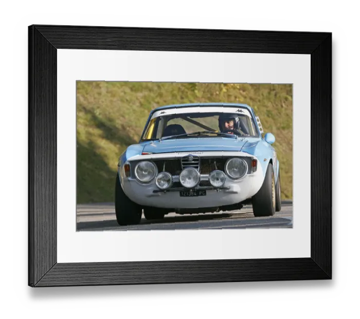 Framed Print : Alfa GTA 1600 Bertone, built 1967