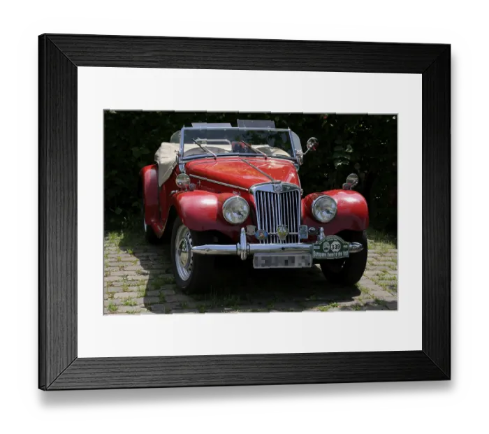 Framed Print : MG, MGTF 1500
