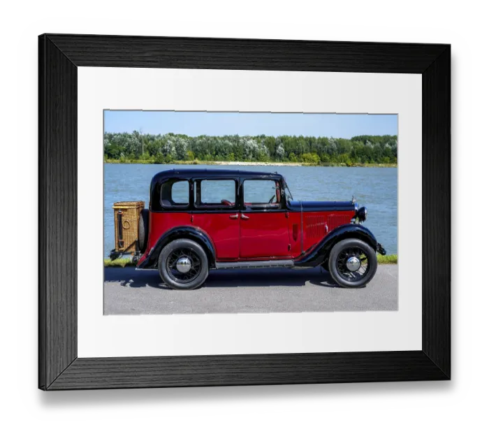Framed Print : Oldtimer Hillman Minx year of construction 1933 Framed Print : Oldtimer Hillman Minx year of construction 1933
