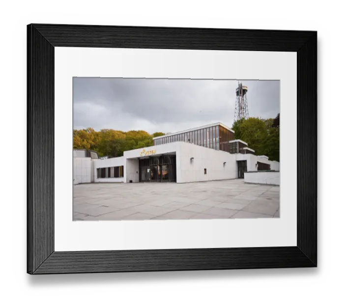 Framed Print : Art Museum, Aalborg, Central Jutland