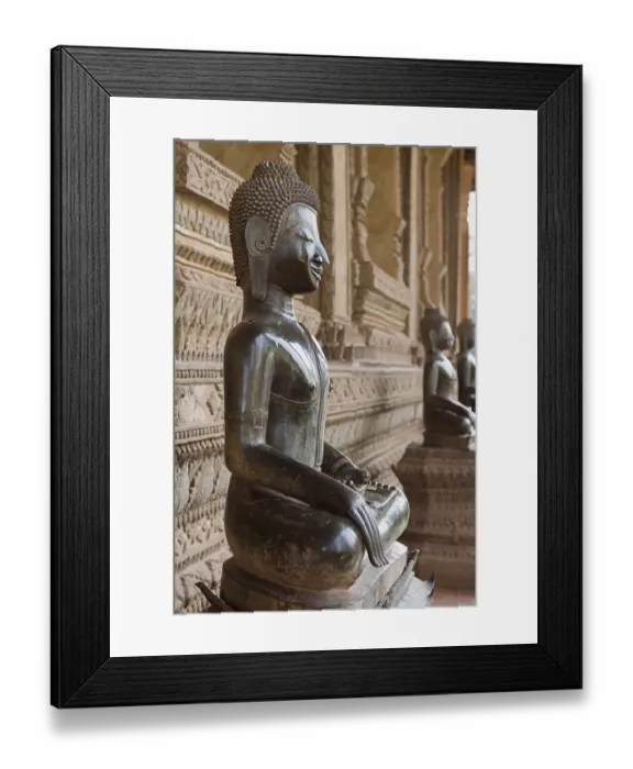 Framed Print : Buddha statue, Museum of Buddhist Art Framed Print : Buddha statue, Museum of Buddhist Art