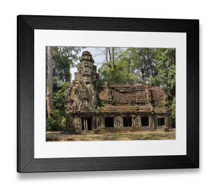 Framed Print : Dharmasala, House of Fire, Preah Khan Temple