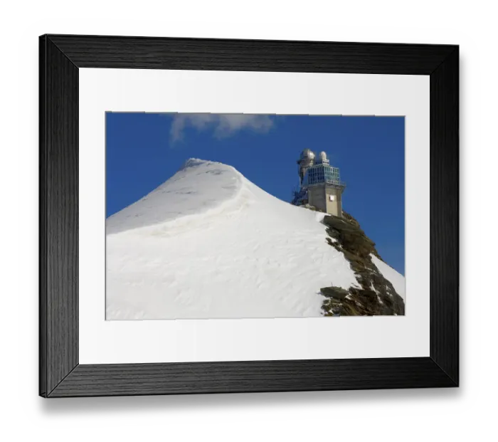 Framed Print : Jungfraujoch Sphinx observatory - Bernese Oberland Alps - Switzerland Framed Print : Jungfraujoch Sphinx observatory - Bernese Oberland Alps - Switzerland