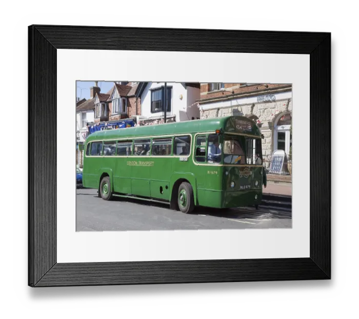 Framed Print : East Grinstead Vintage Bus Rally Framed Print : East Grinstead Vintage Bus Rally