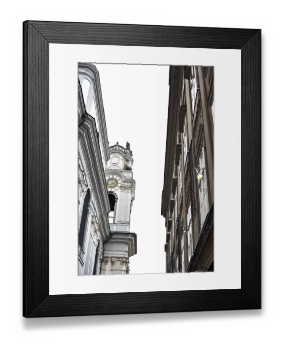 Framed Print : Collegiate Church in the city of Salzburg