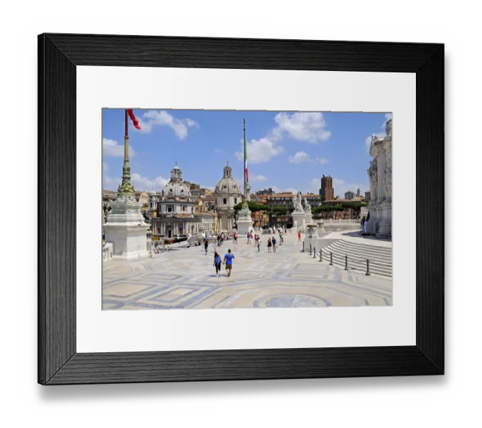 Framed Print : Vittorio Emanuele II, National Monument