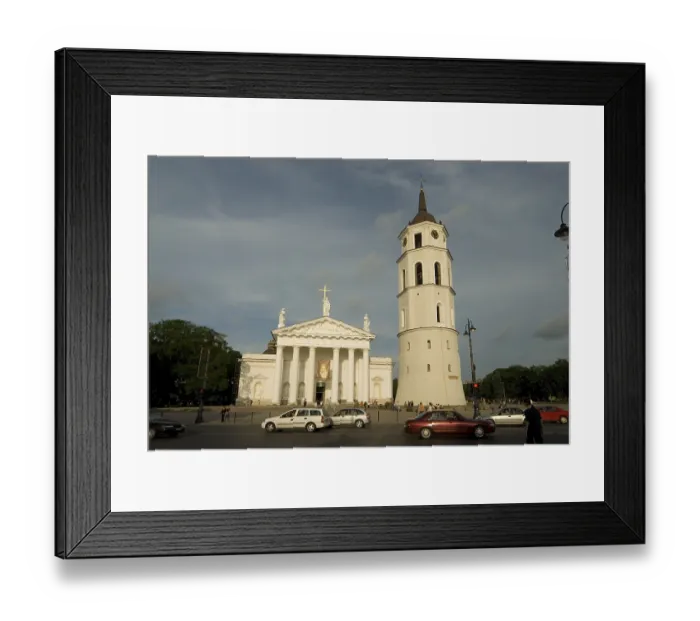 Framed Print : Cathedral and Cathedral's Square