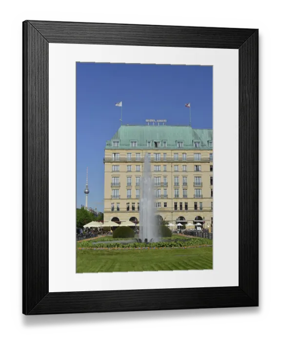 Framed Print : Hotel Adlon, Pariser Platz, Mitte, Berlin, Germany Framed Print : Hotel Adlon, Pariser Platz, Mitte, Berlin, Germany
