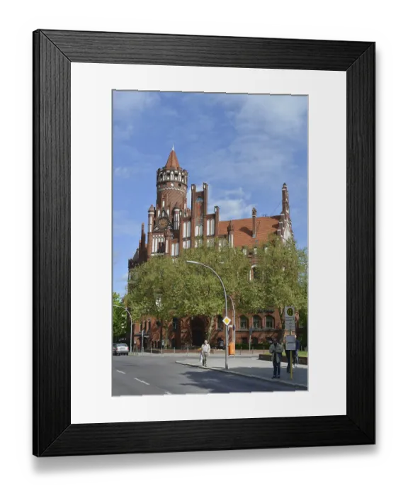 Framed Print : City Hall, Am Berkaer Stein, Schmargendorf