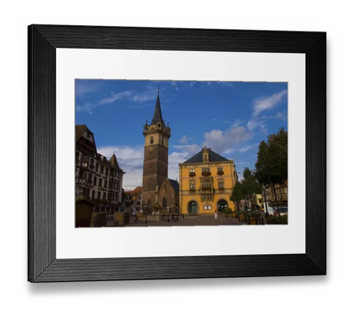 Framed Print : Kappell Tower and Town Hall, Market Square Framed Print : Kappell Tower and Town Hall, Market Square