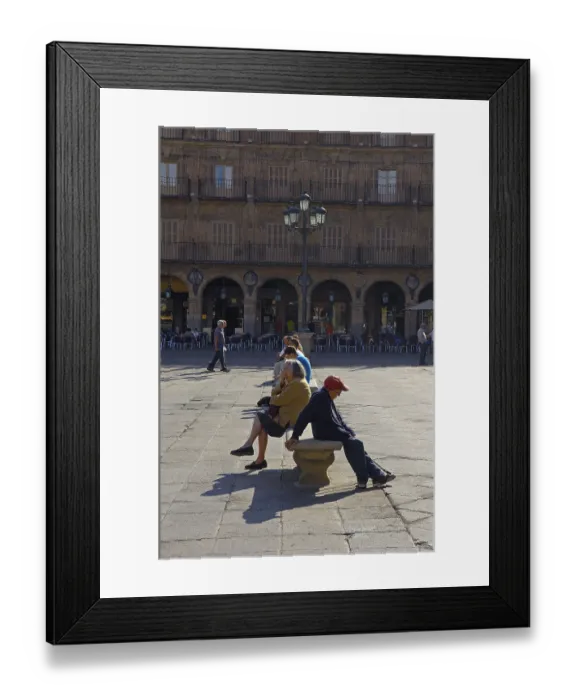 Framed Print : Salamanca, Plaza Mayor, Main Square