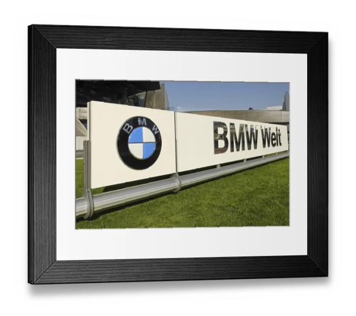 Framed Print : New building BMW Welt, BMW world Framed Print : New building BMW Welt, BMW world