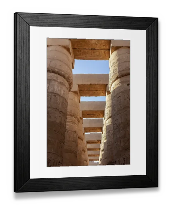 Framed Print : Portico of the Karnak Temple Framed Print : Portico of the Karnak Temple