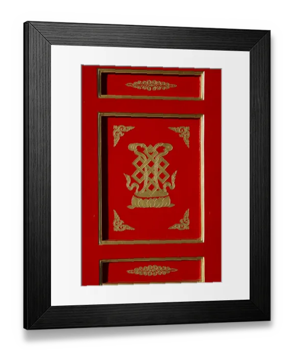 Framed Print : Door pane Temple museum of the Choijin Lama Ulaan-Baatar Mongolia Framed Print : Door pane Temple museum of the Choijin Lama Ulaan-Baatar Mongolia