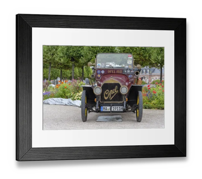 Framed Print : Vintage Opel Torpedo, Germany 1911