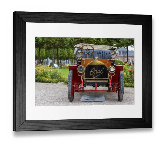 Framed Print : Vintage Opel 4 Doktorwagen Tourer