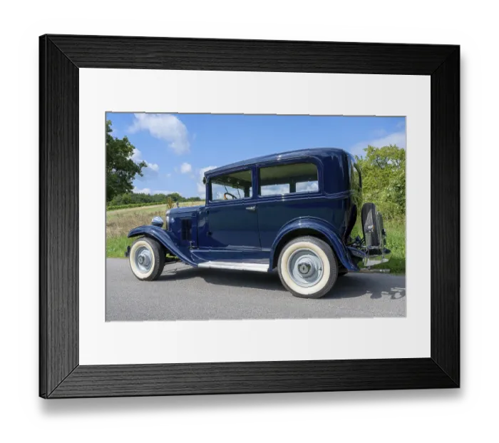 Framed Print : Oldtimer Chevrolet International Serie AC built in 1929