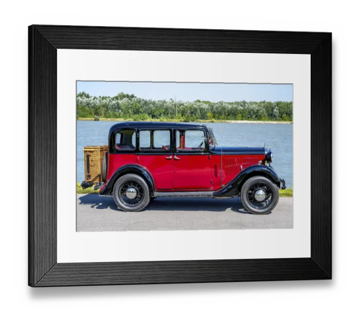 Framed Print : Oldtimer Hillman Minx year of construction 1933 Framed Print : Oldtimer Hillman Minx year of construction 1933