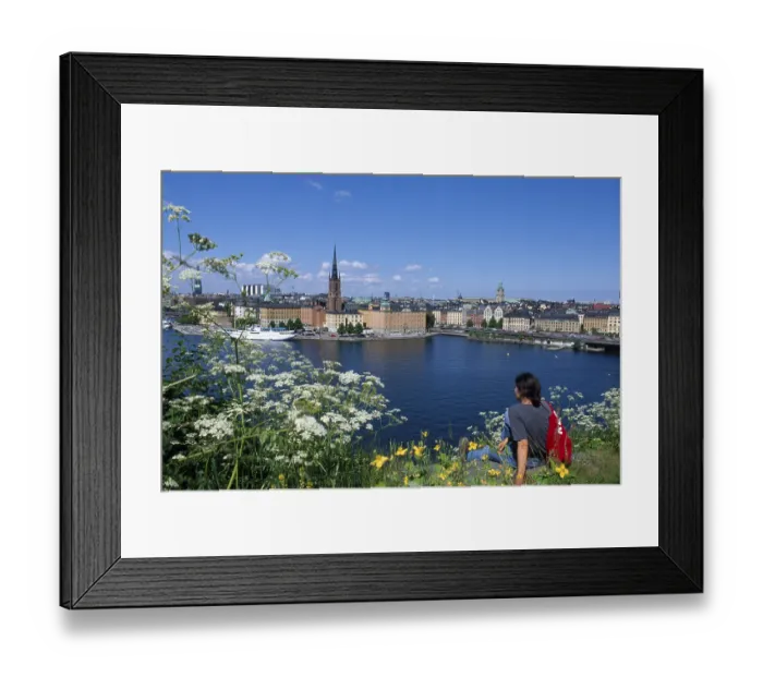 Framed Print : Riddarholmen, Stockholm, Sweden, South Sweden Framed Print : Riddarholmen, Stockholm, Sweden, South Sweden