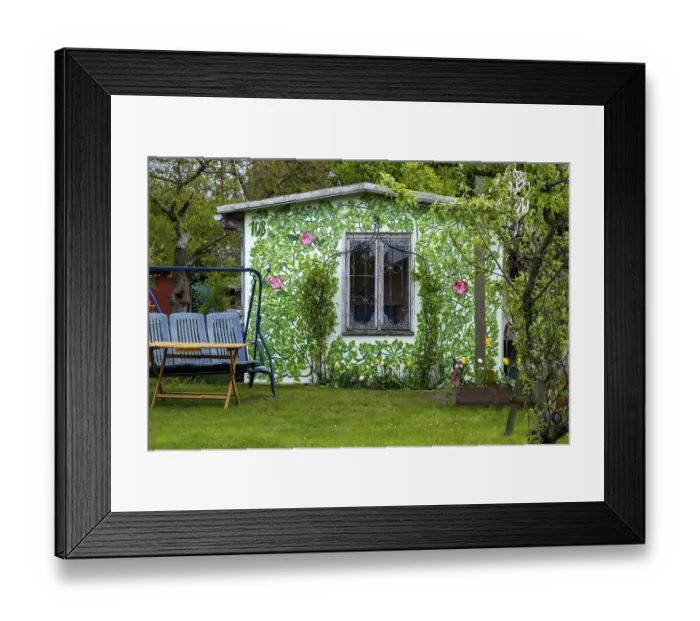 Framed Print : Germany, Berlin, 21.04.2024, Mural for artspring 2024