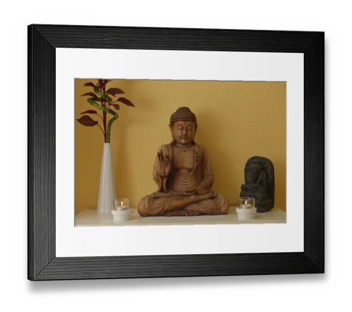 Framed Print : Buddha figure Framed Print : Buddha figure