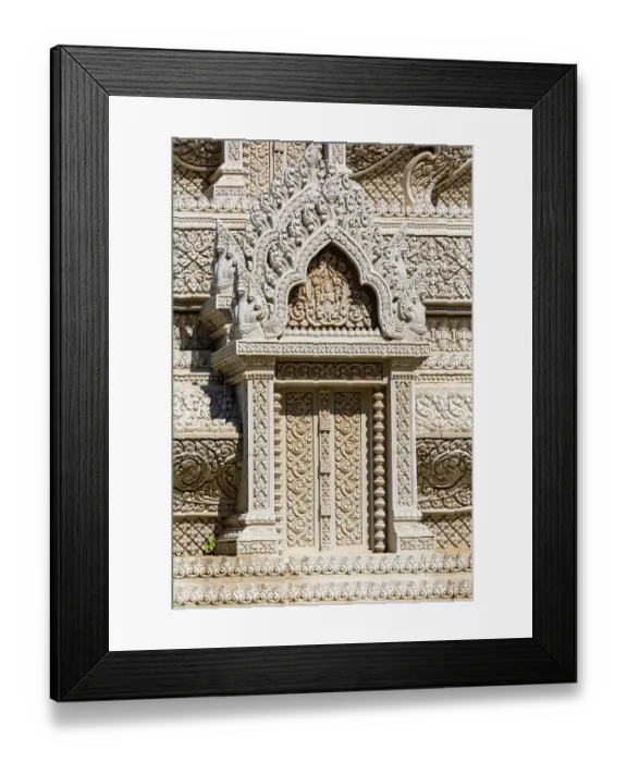 Framed Print : Stupa of King Norodom Suramarit