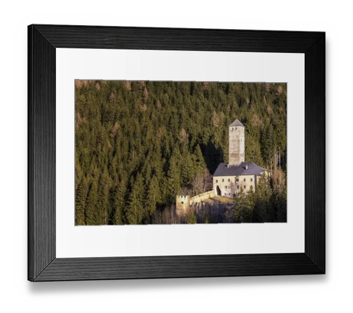 Framed Print : Castel Monguelfo, also Castel Welsperg Framed Print : Castel Monguelfo, also Castel Welsperg