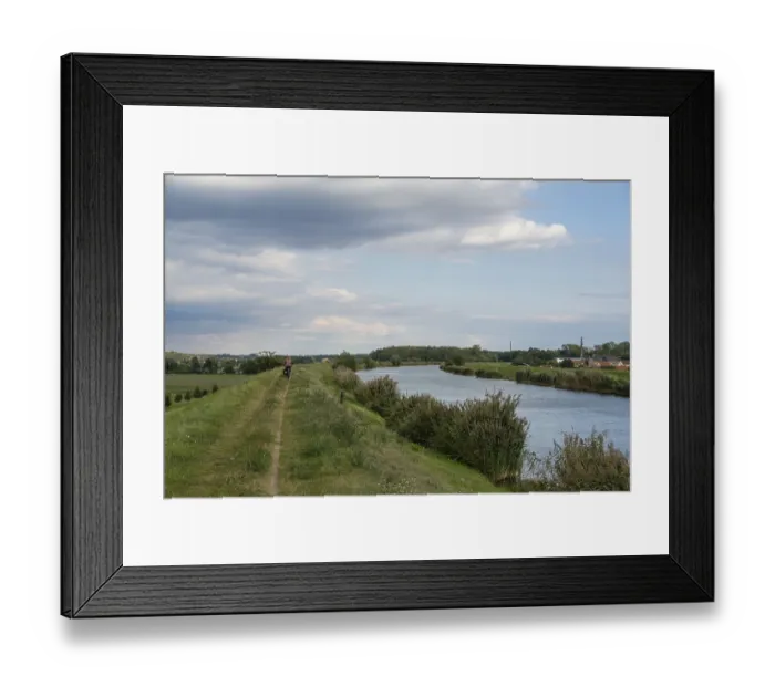 Framed Print : Saale Elster Canal near Dolzig Saale Elster Canal near Dlzig Framed Print : Saale Elster Canal near Dolzig Saale Elster Canal near Dlzig