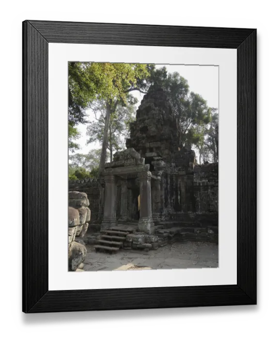 Framed Print : Preah Khan Temple, Siem Reap Province