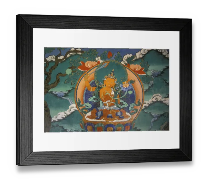 Framed Print : Buddhist mural, Ladakh, Himalaya