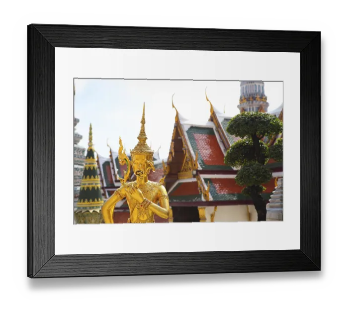 Framed Print : Phra Kaeo, Temple of the Emerald Buddha