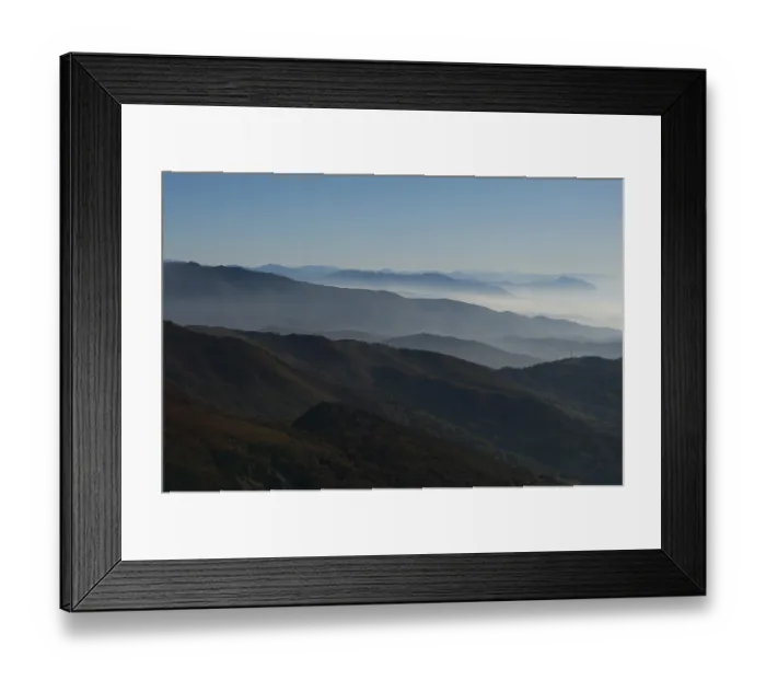 Framed Print : Mountain landscape, italy
