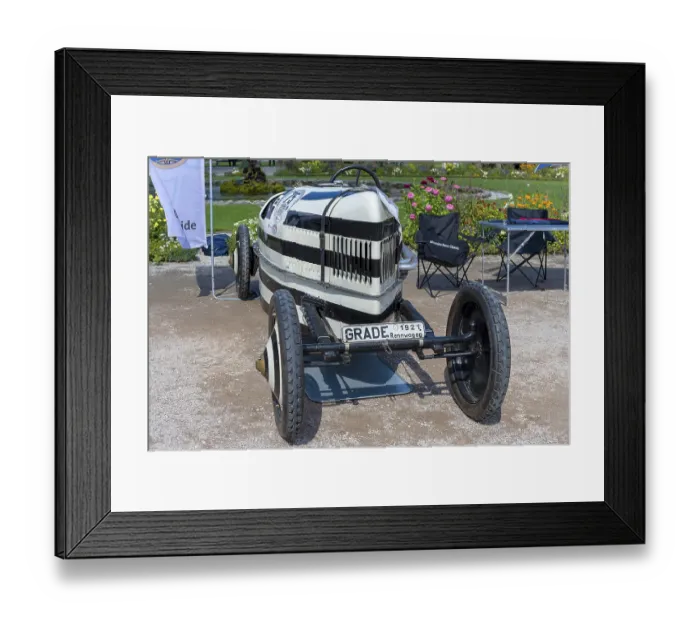Framed Print : Vintage Grade F2 racing car, Germany 1921 Framed Print : Vintage Grade F2 racing car, Germany 1921