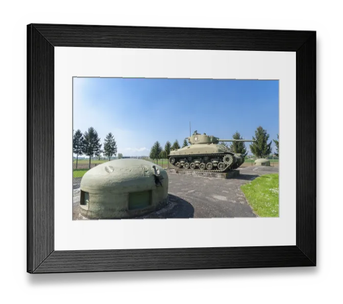 Framed Print : Casemate Esch as part of the former Maginot Line Framed Print : Casemate Esch as part of the former Maginot Line