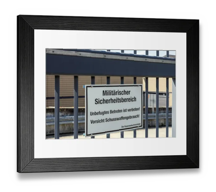 Framed Print : Depot Military History Museum of the German Armed Forces