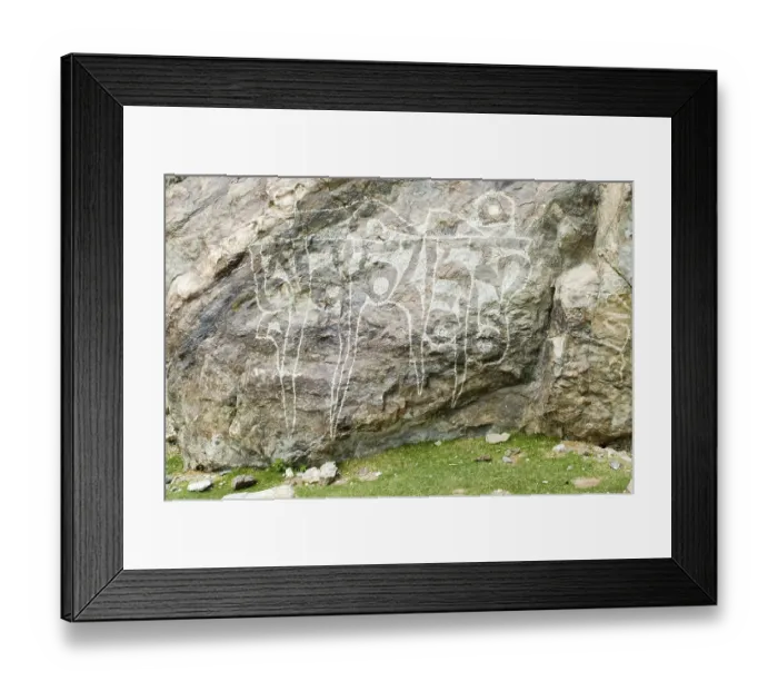 Framed Print : Buddhist mani stone in Ladakh, Jammu and Kashmir Framed Print : Buddhist mani stone in Ladakh, Jammu and Kashmir